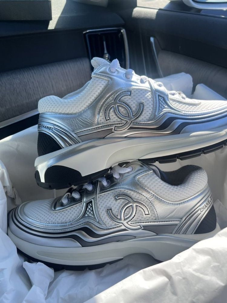 CC Sneakers silver/white