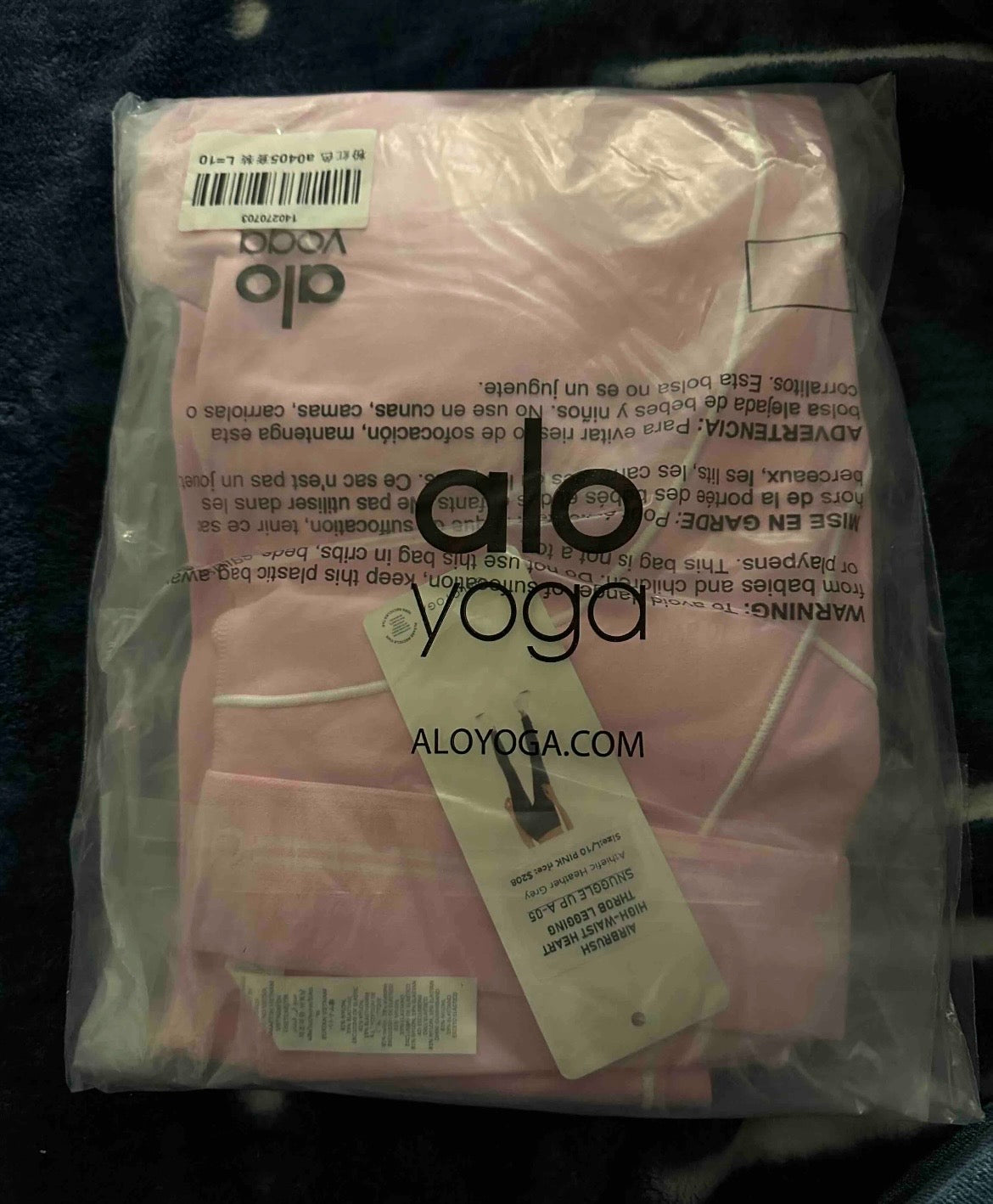 alo set pink