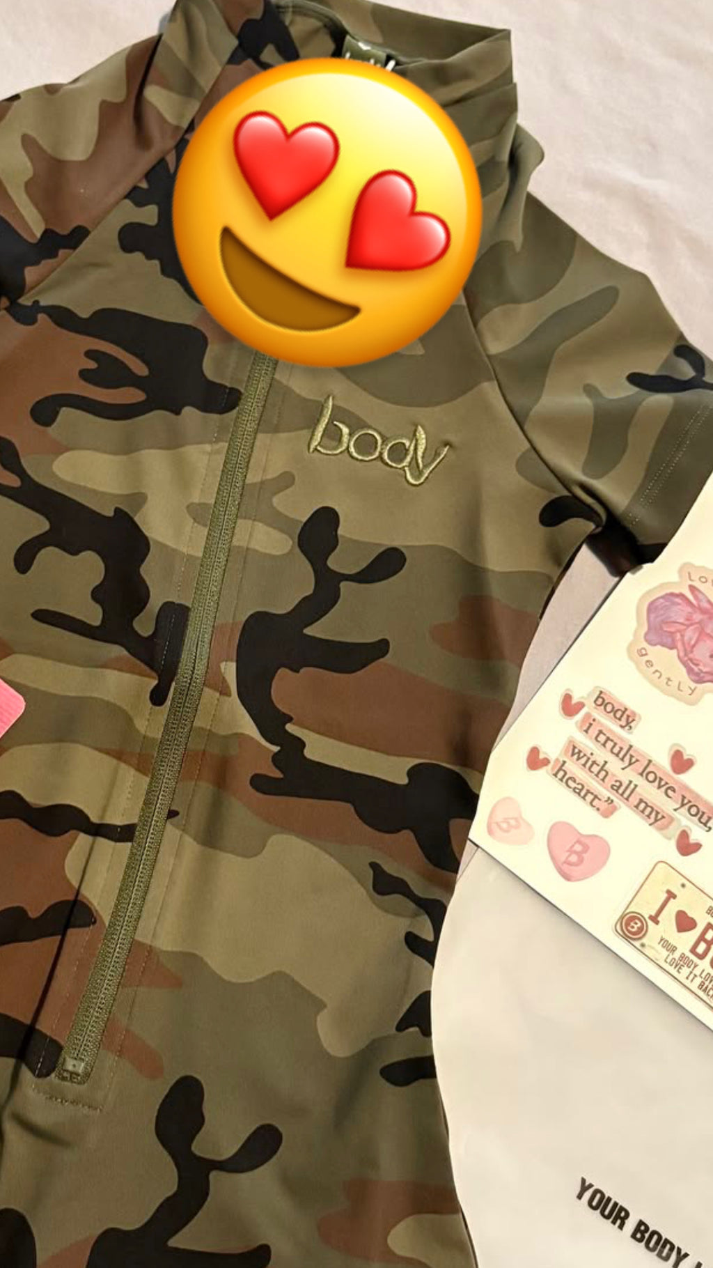 Bodybyraventracy Camo Romper