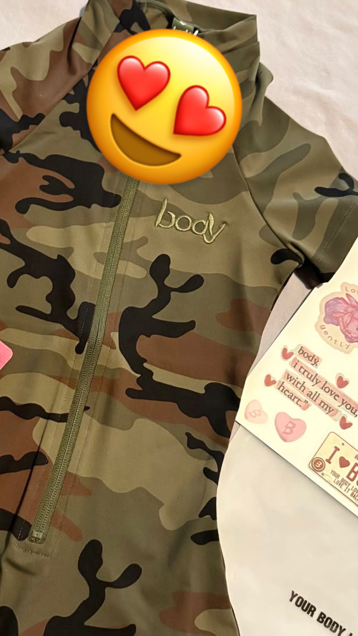 Bodybyraventracy Camo Romper