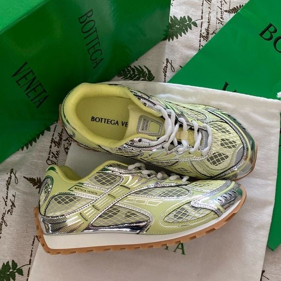 Bottega yellow sneakers