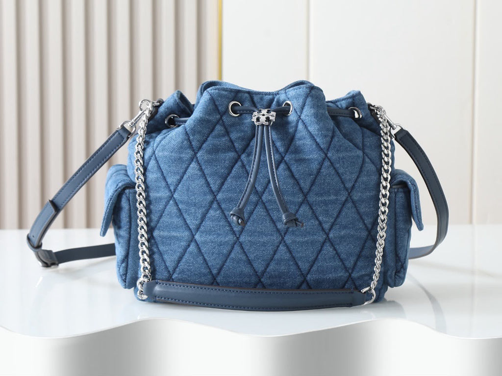 Tory Burch Denim Bag
