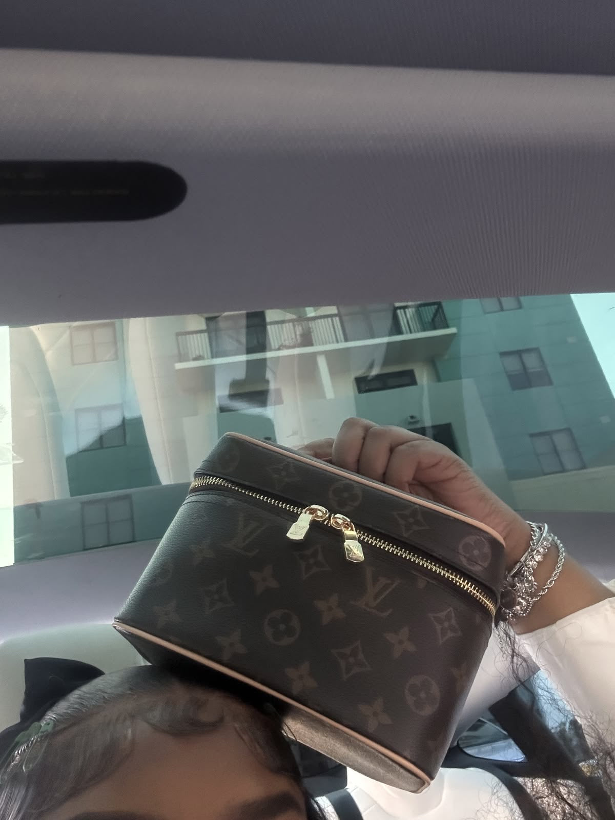 LV vanity bags