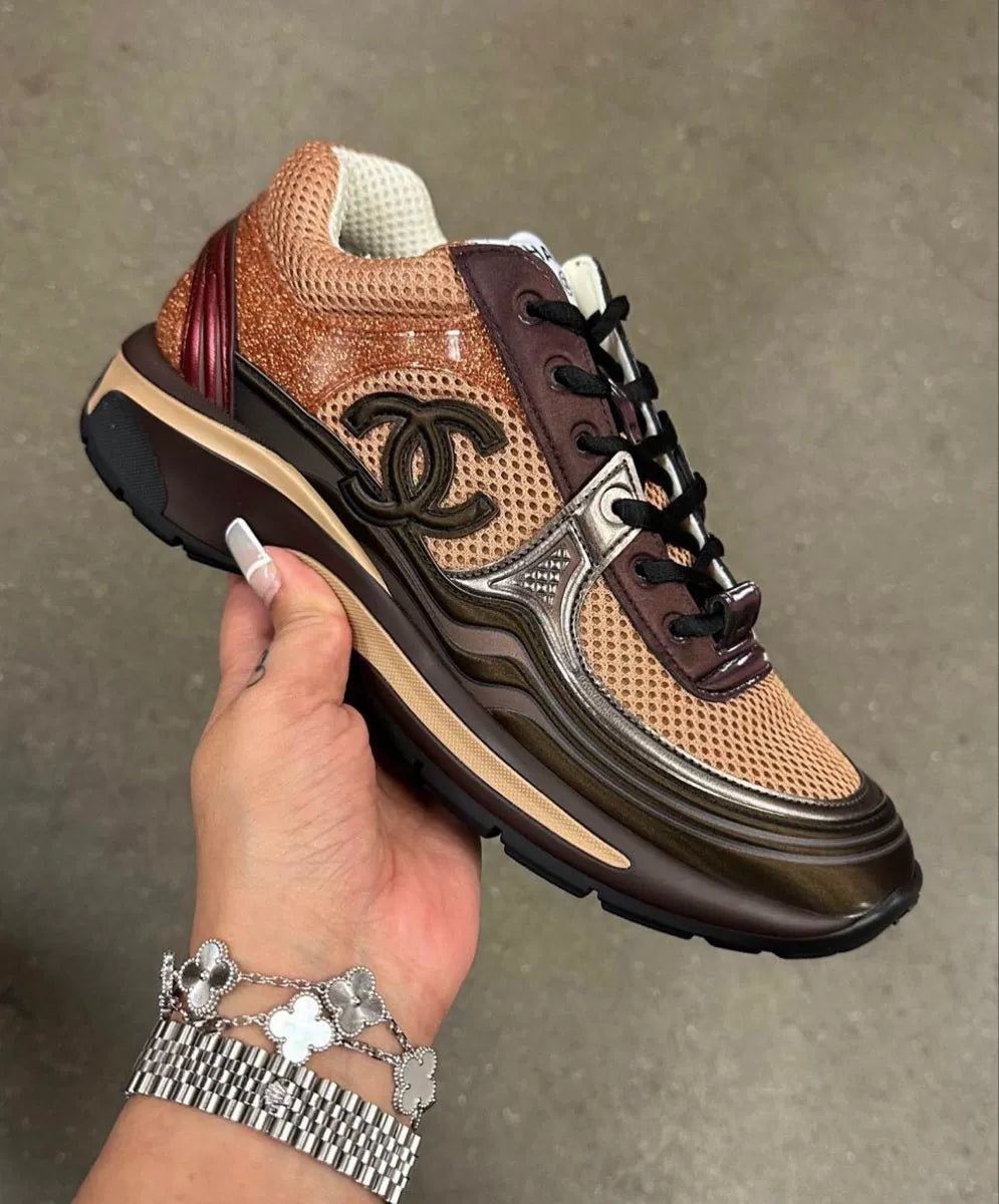 Chanel Sneakers Brown
