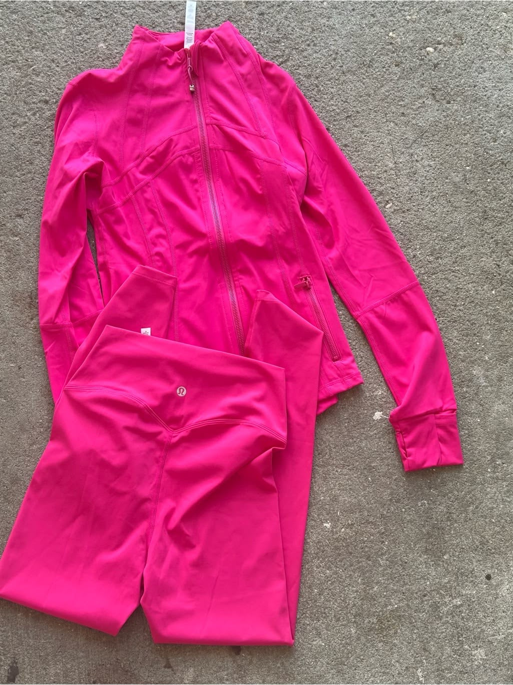 Lulu set hot pink