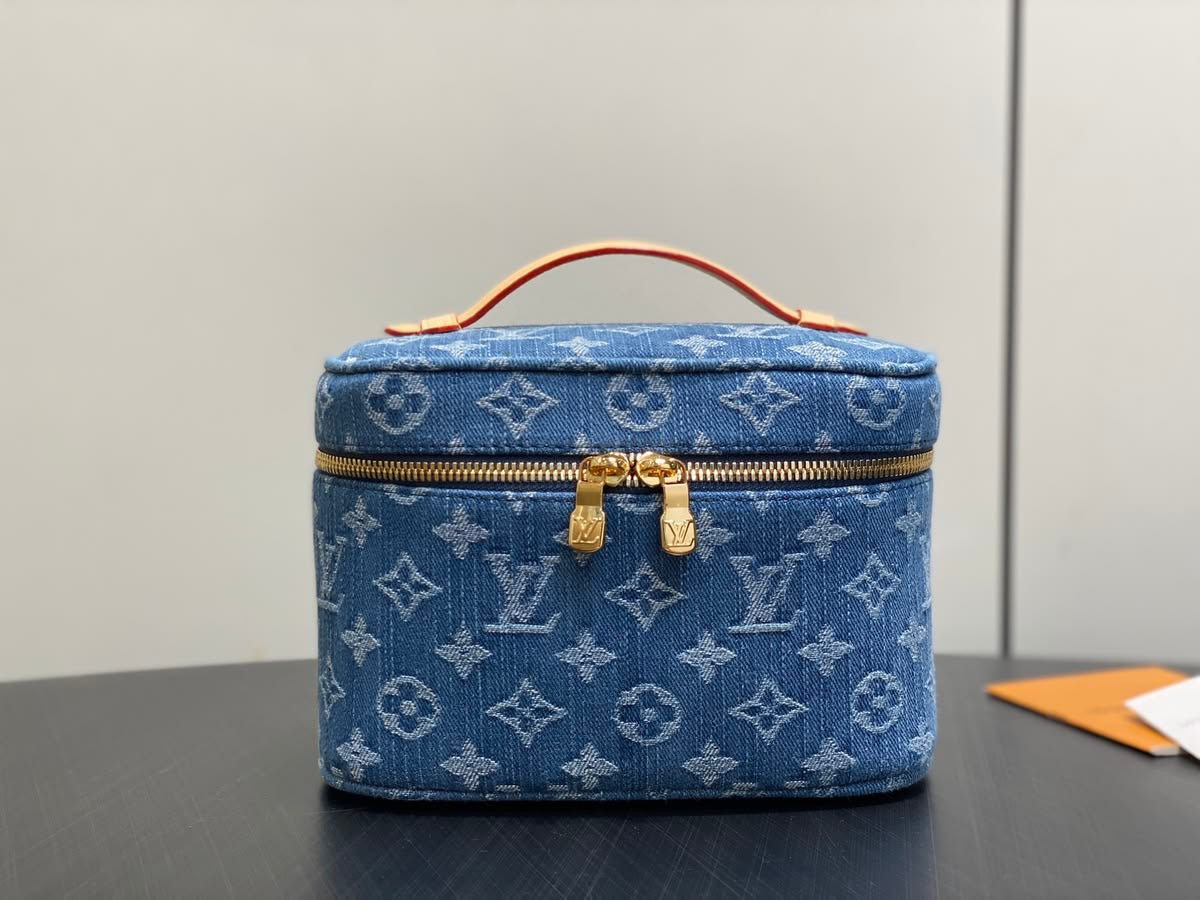 LV Denim Vanity Bag