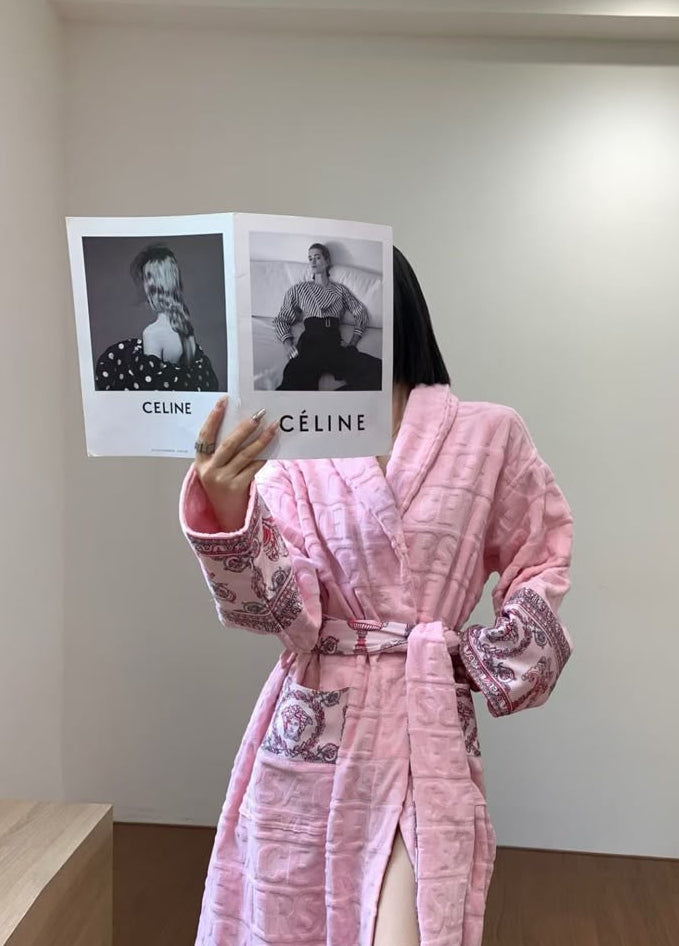 Versace Pink Robe