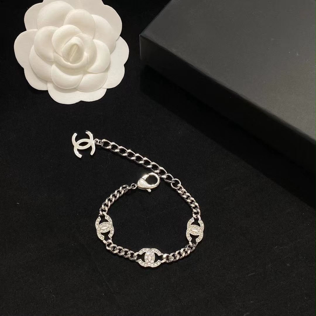 Chanel Diamond CC bracelet