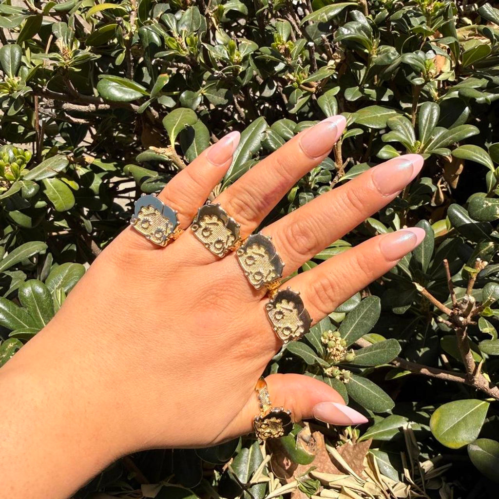 BB Gold Plated Ring