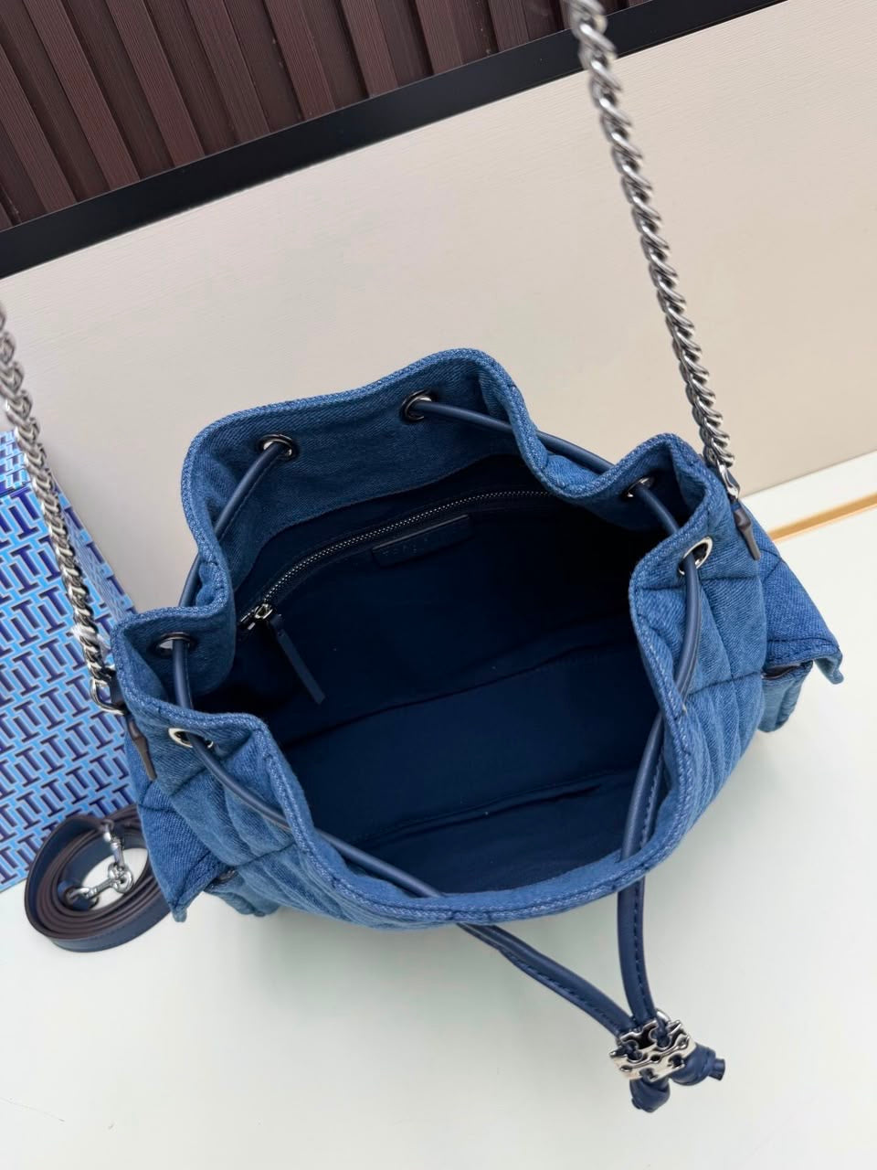 Tory Burch Denim Bag