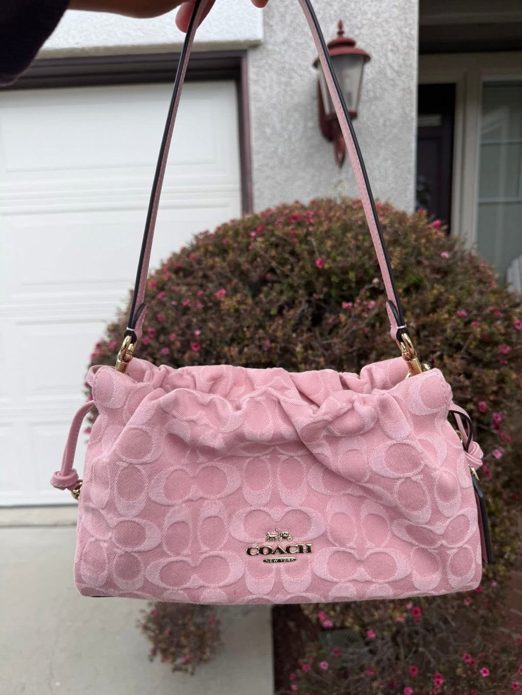 Pink Coach Purse