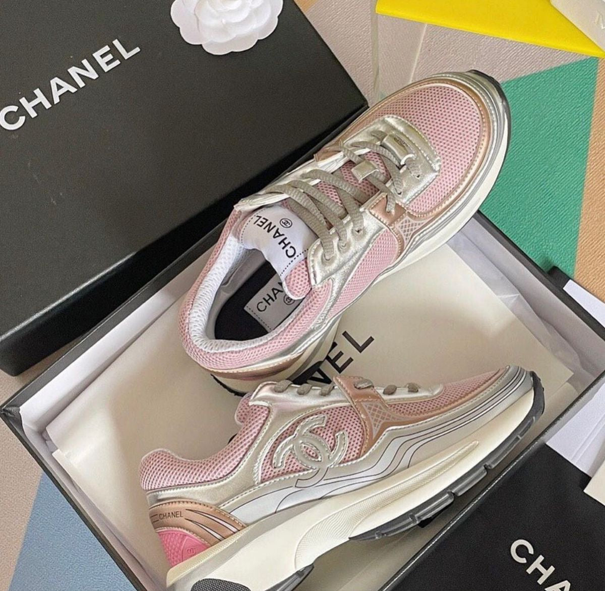 Chanel CC sneakers