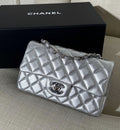 Chanel Silver Handbag