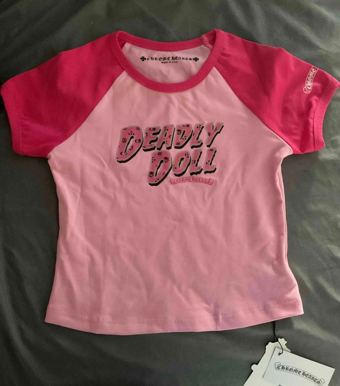 Chrome Hearts Deadly Doll Crop Tees