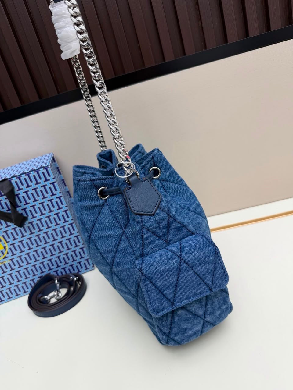 Tory Burch Denim Bag