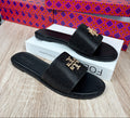 TB slip on sandals