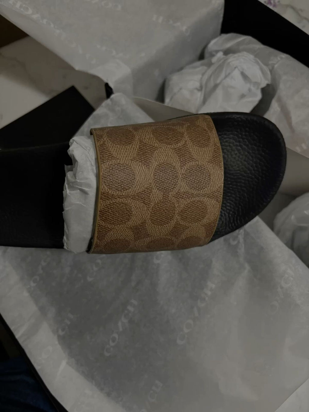 Coach Sandals brown