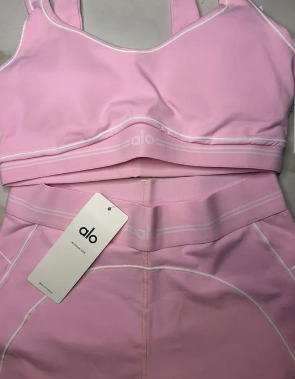 alo set pink
