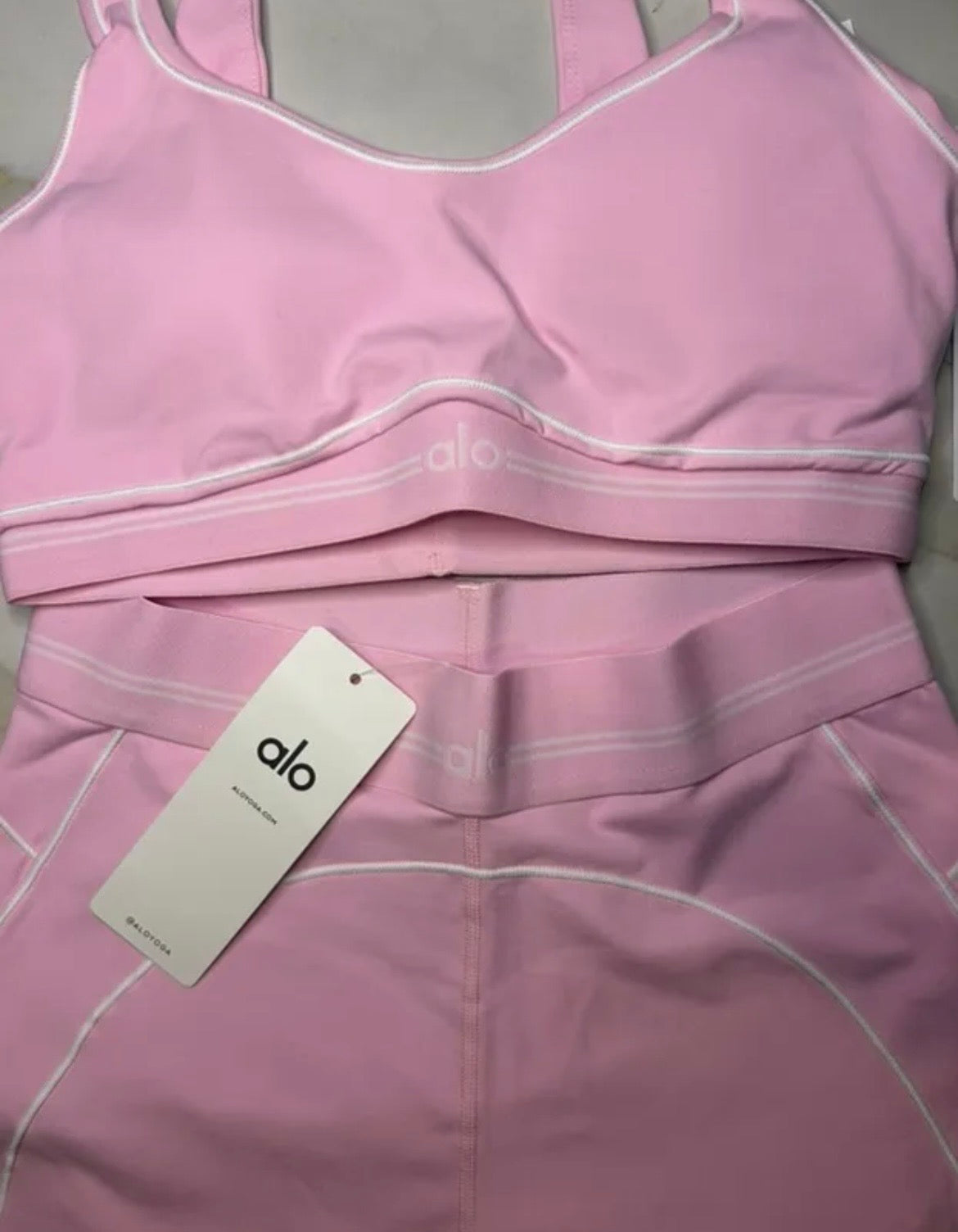 alo set pink