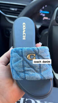 Coach Denim Sandals