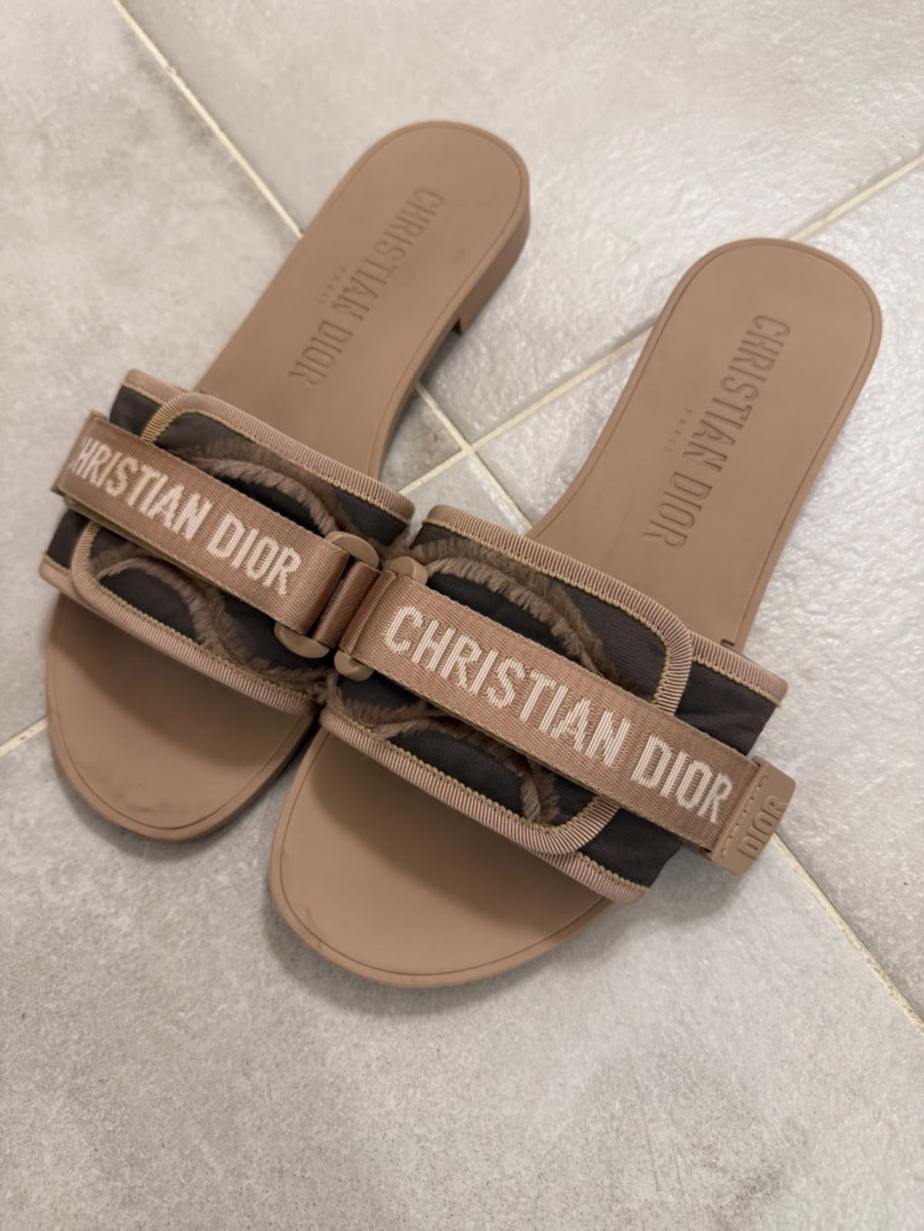 Christian Dior Tan Sandals