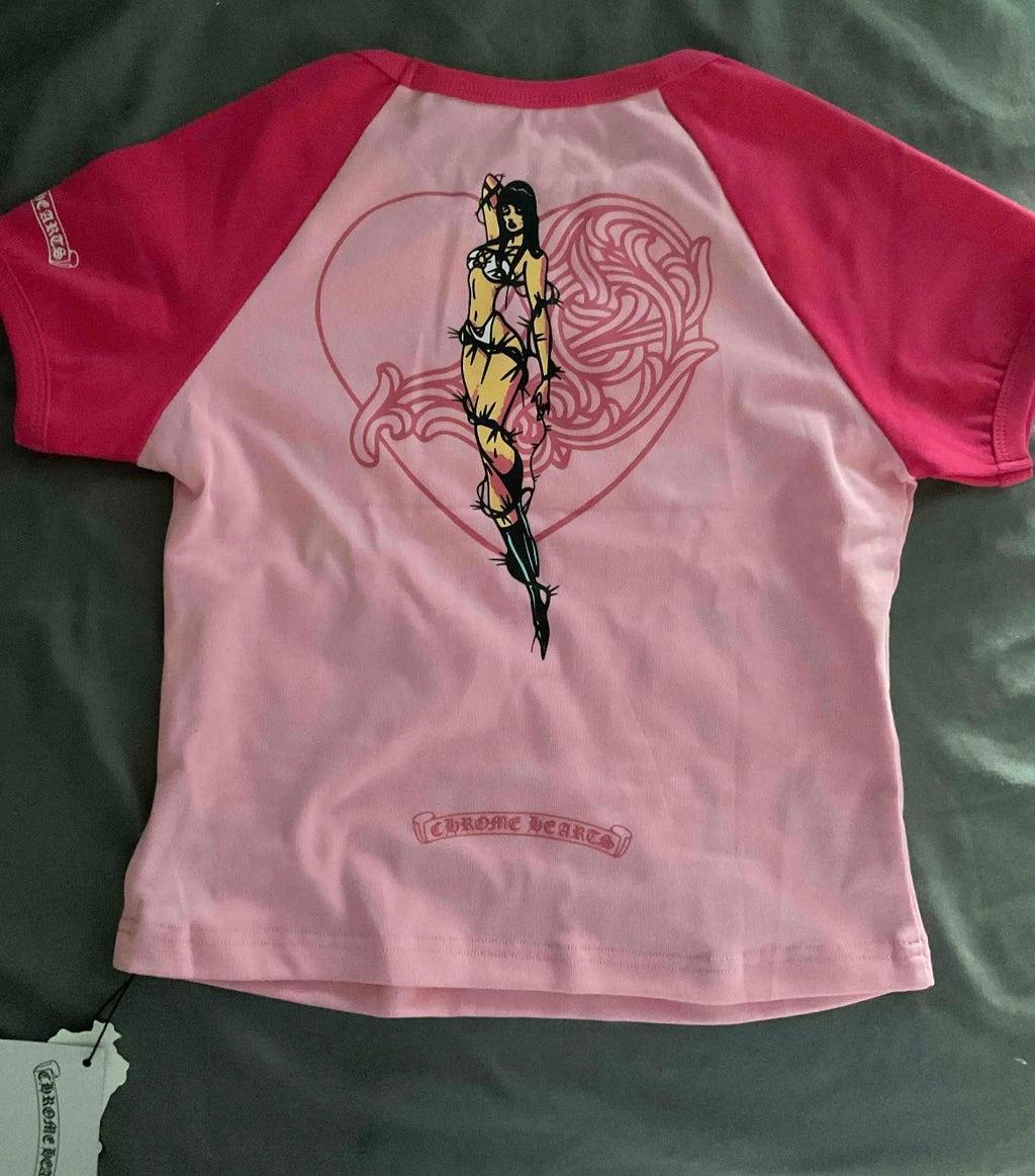 Chrome Hearts Deadly Doll Crop Tees