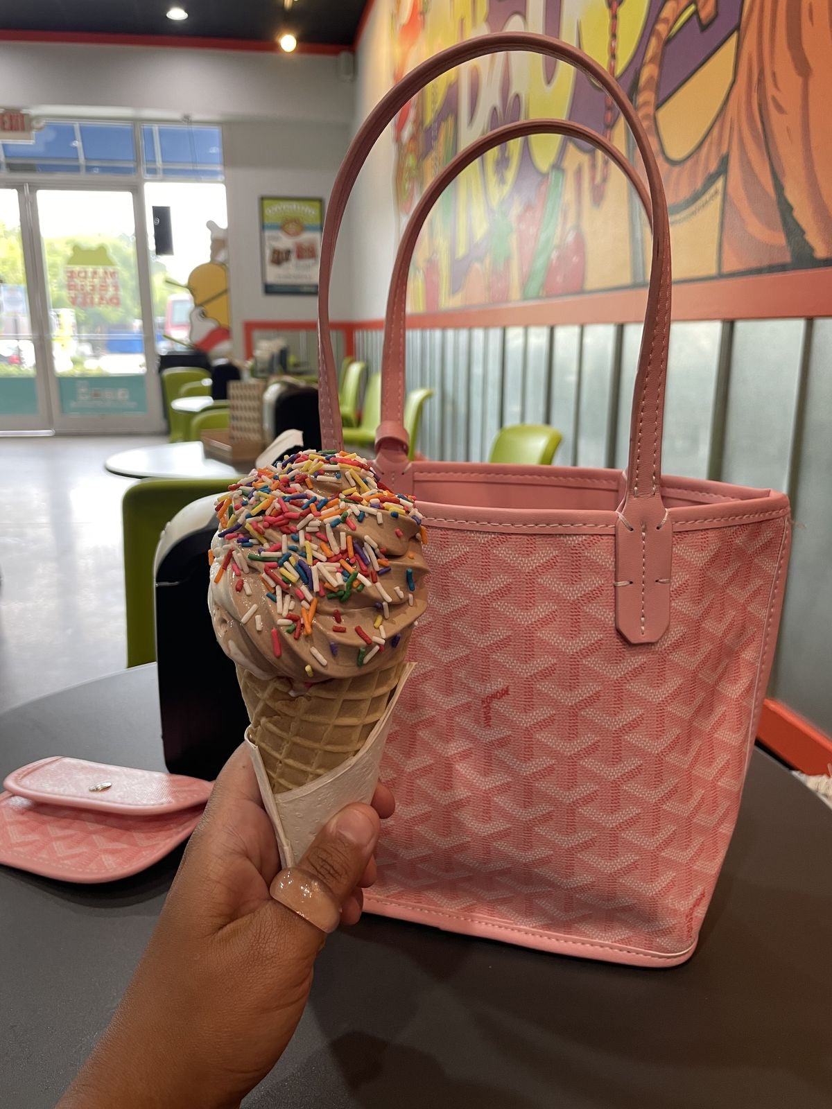 Goyard Pink Handbag