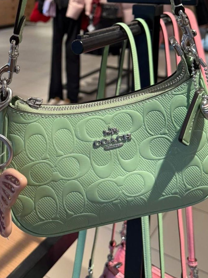 Coach Purse Lime Green