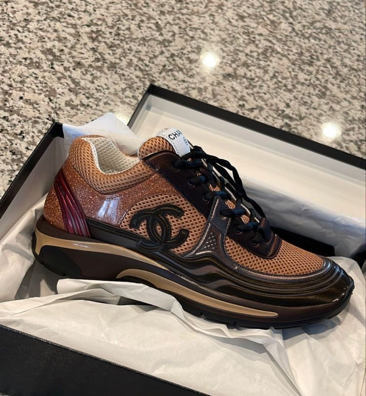 Chanel Sneakers Brown