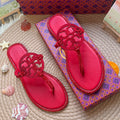 TB Red Rhinestone Sandals