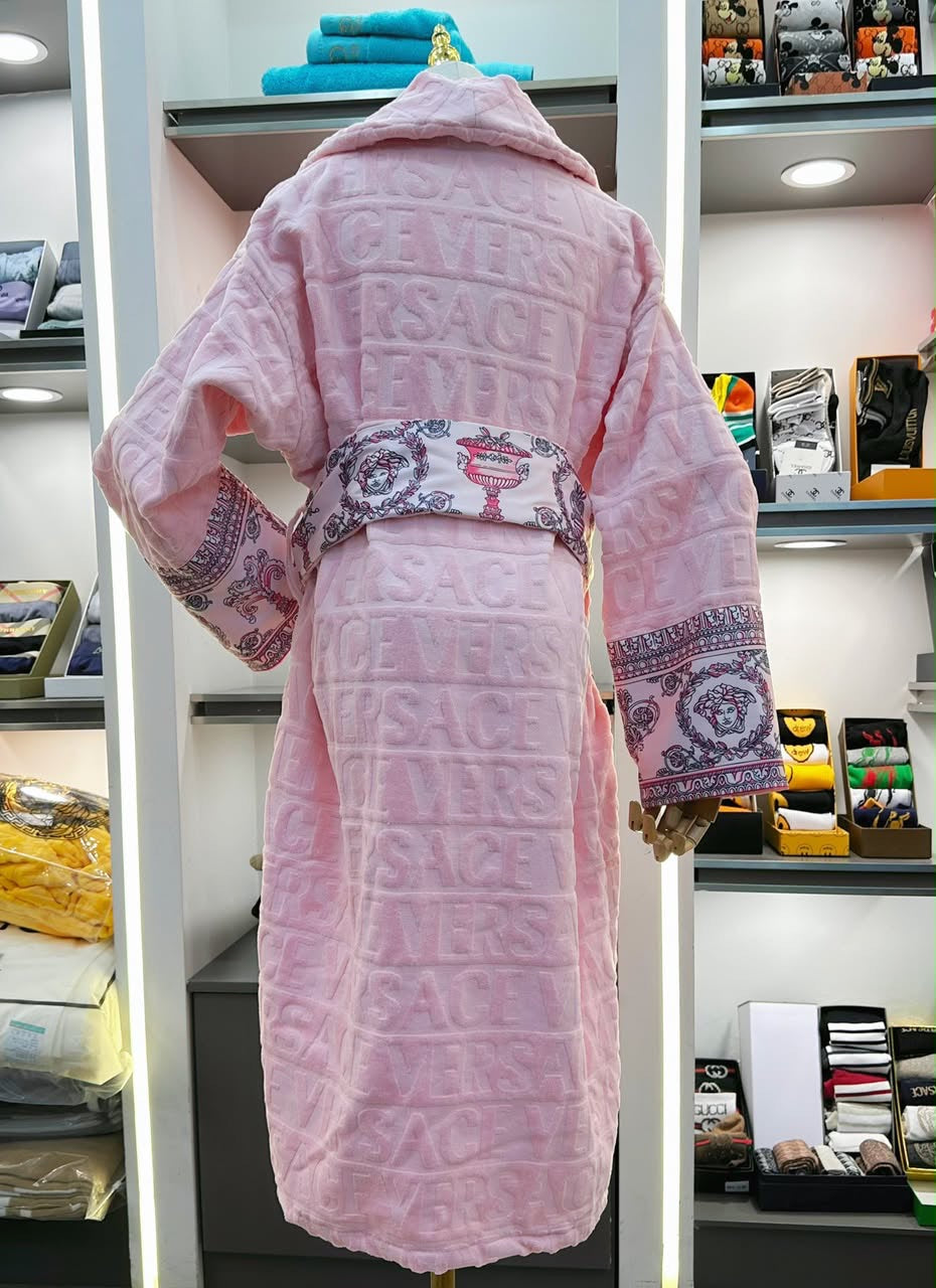 Versace Pink Robe