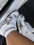 CC Sneakers silver/white