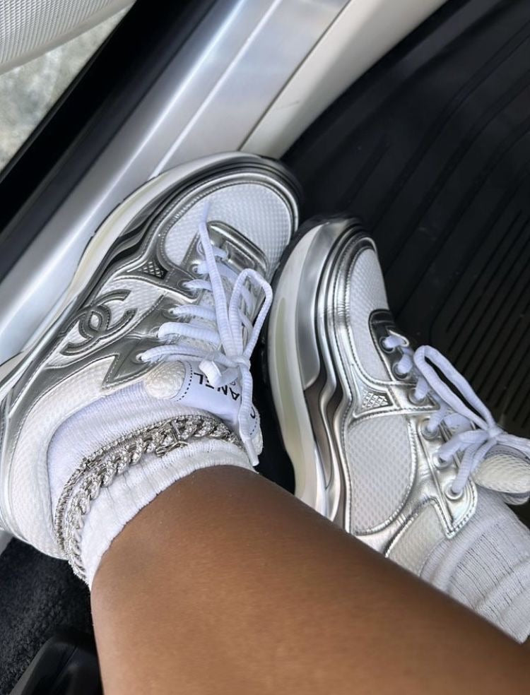 CC Sneakers silver/white