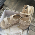 Dior Beige Strap Sandals