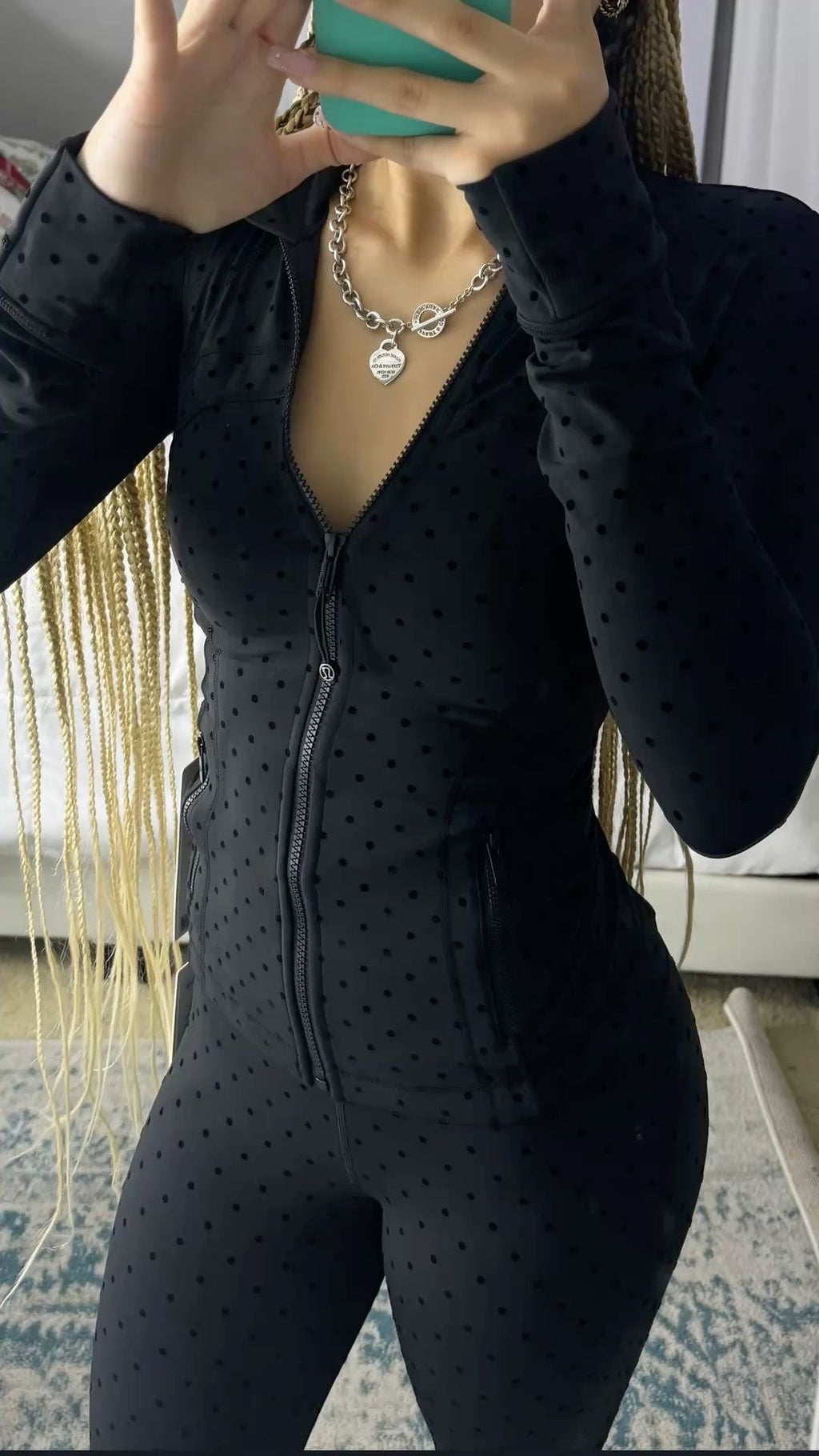 Lulu polka dot set