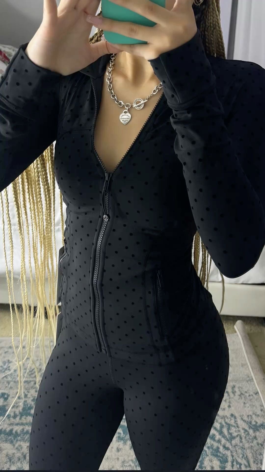 Lulu polka dot set