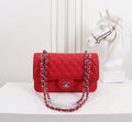 Chanel red handbag