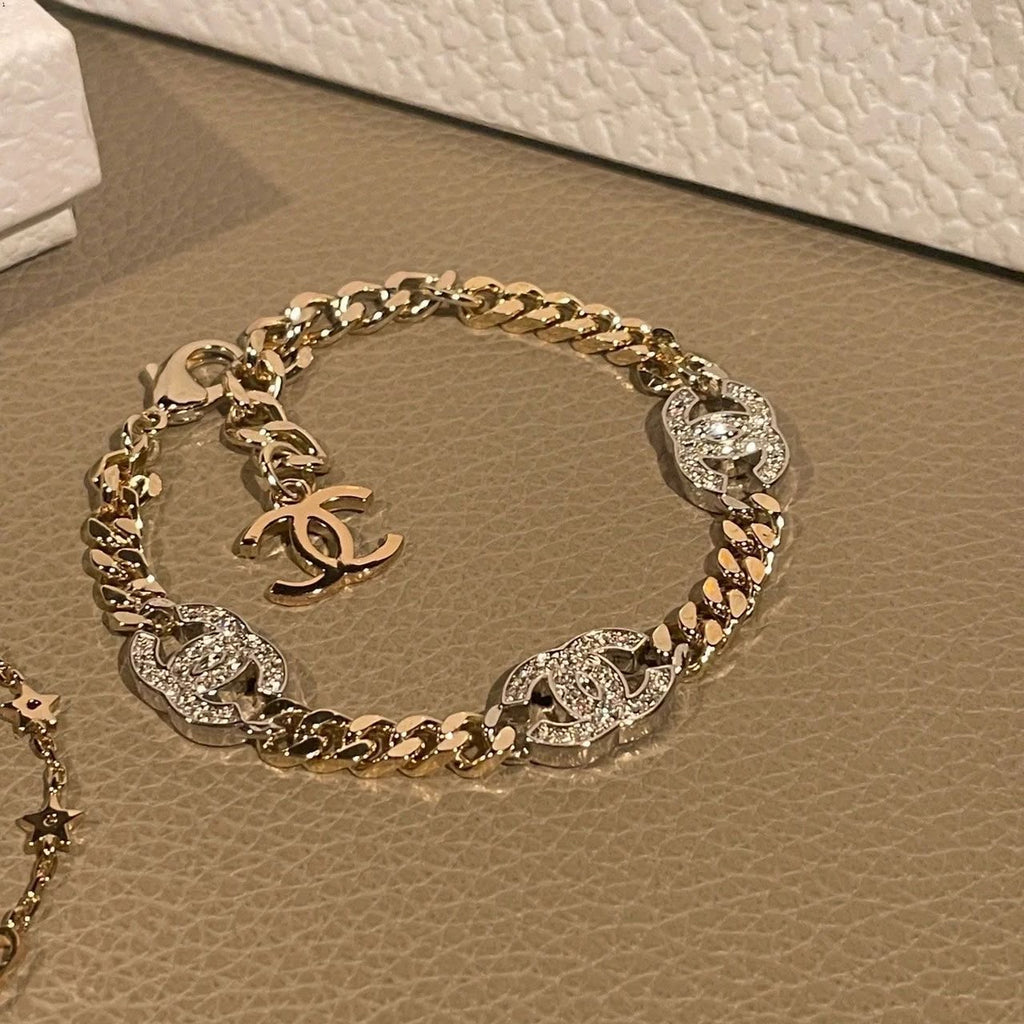 Chanel Diamond CC bracelet