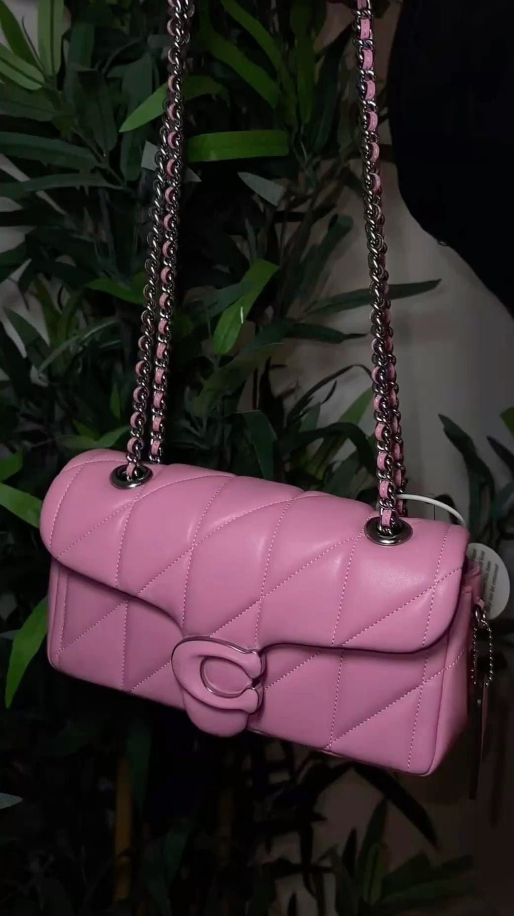 Coach Tabby Purse all pink