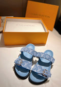 Louis Vuitton Denim Sandals