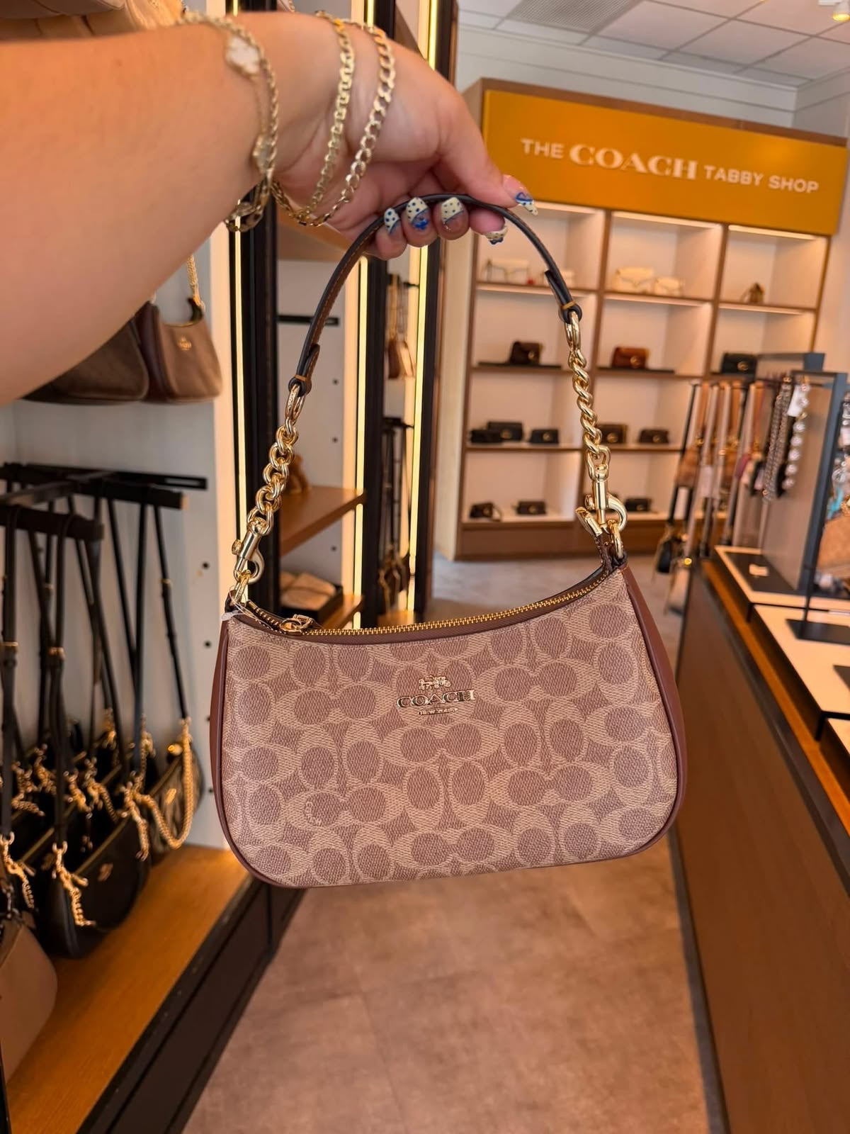Coach brown/tan Handbag