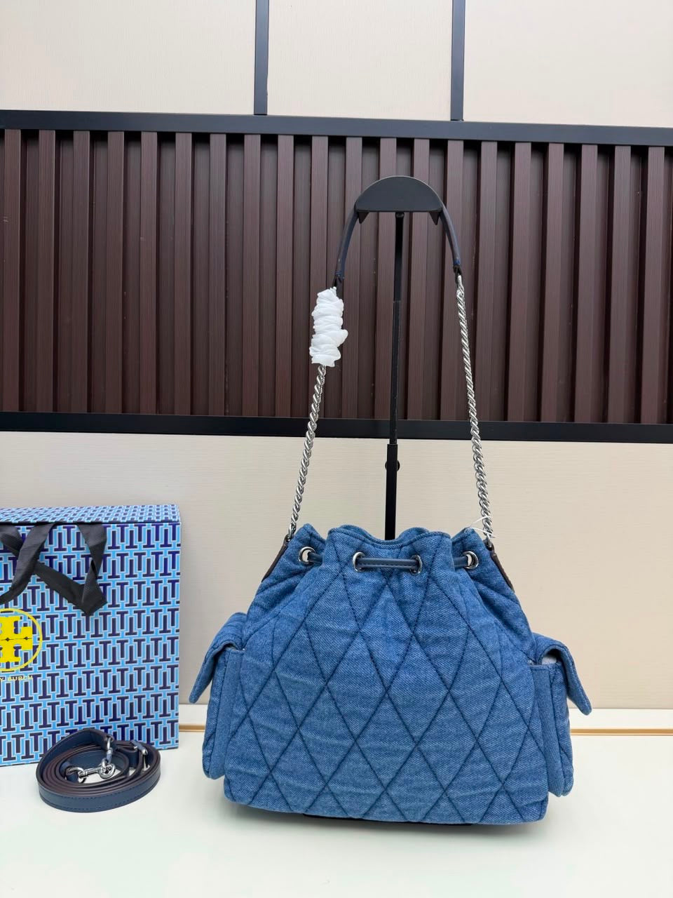 Tory Burch Denim Bag
