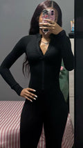 Bodybyraventracy Black Jumpsuit