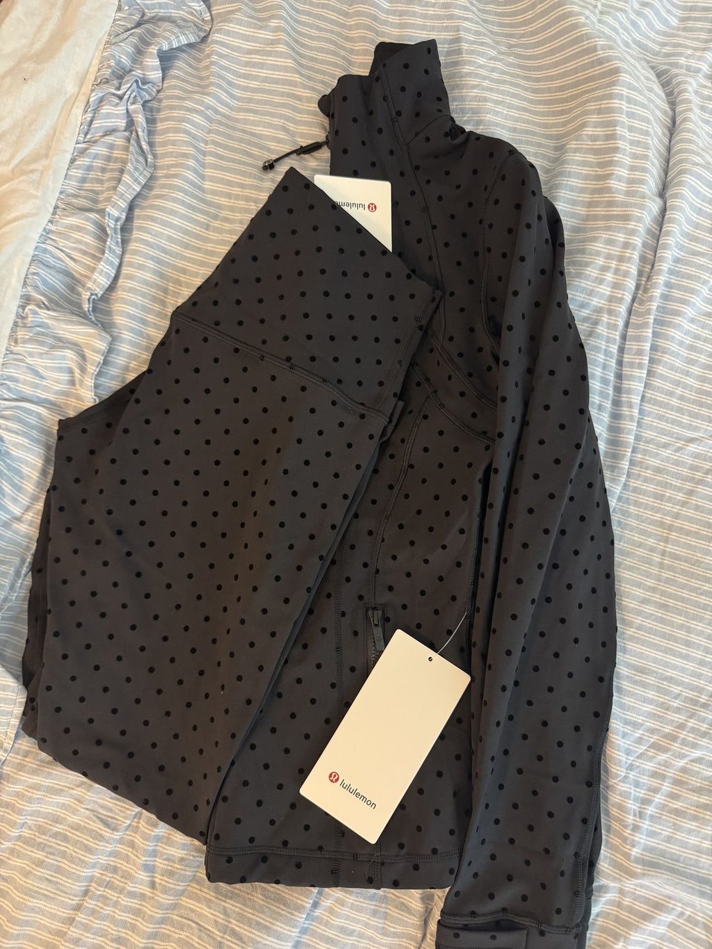 Lulu polka dot set