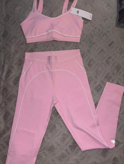 alo set pink