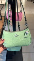 Coach Purse Lime Green