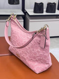 Coach Pink Suede Purse