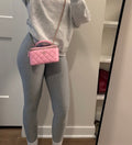 CC pink vanity bag
