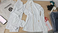 Lulu set white gold zipper