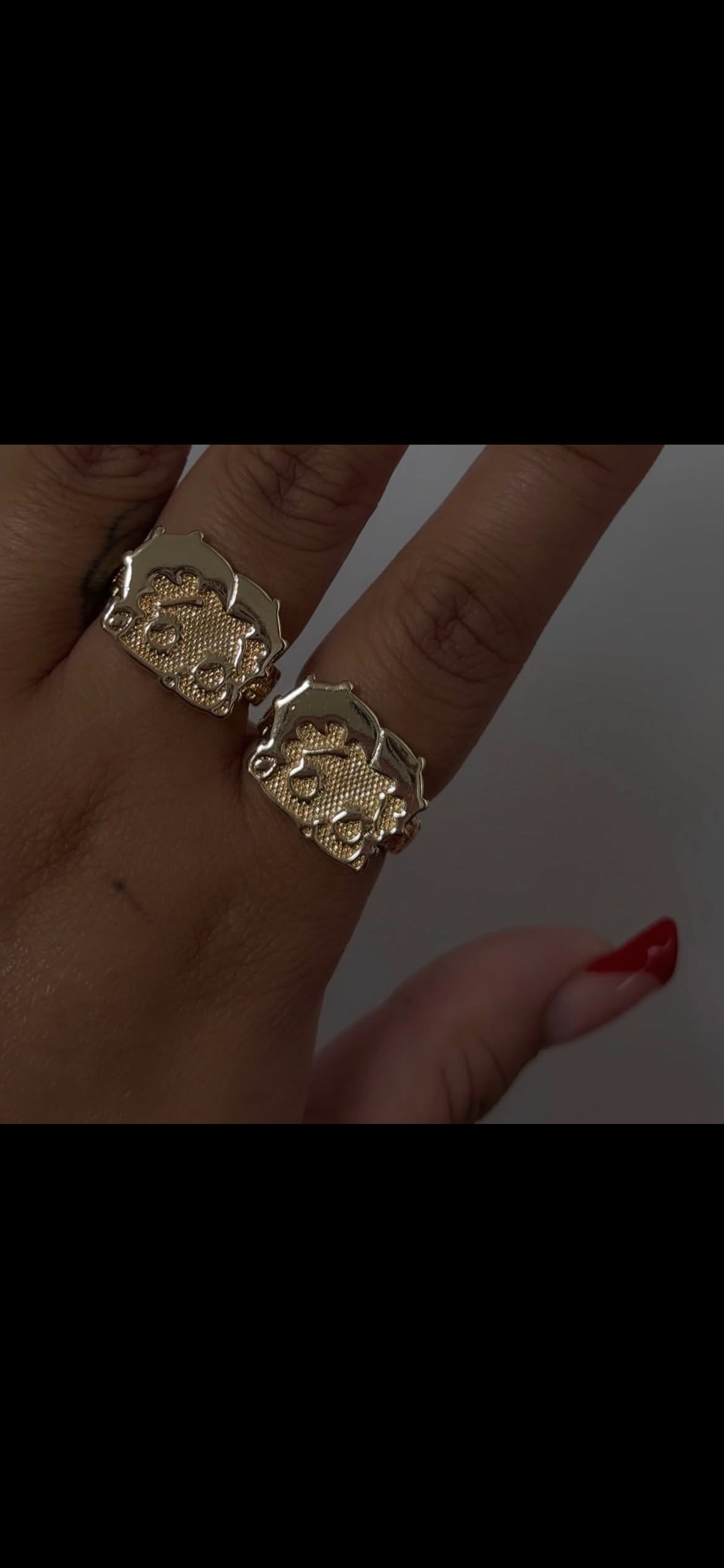 BB Gold Plated Ring